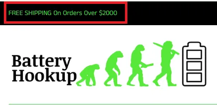 Batteryhookup Free Shipping Offer